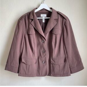 Covington Dark Brown Trench Coat